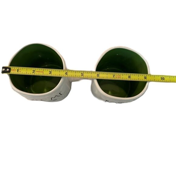 Rae Dunn Kiss Me & Pot O 'Gold Shamrock Mug Set - Picture 5 of 11